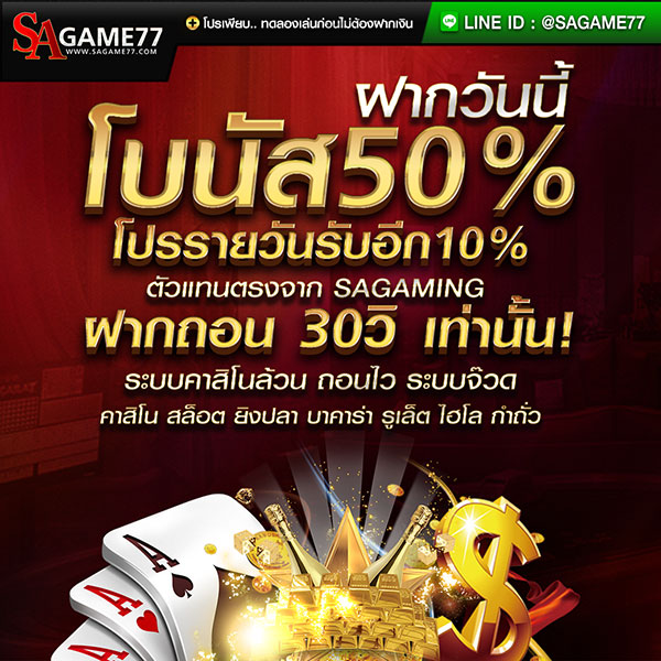 โปรโมชั่น 50 %